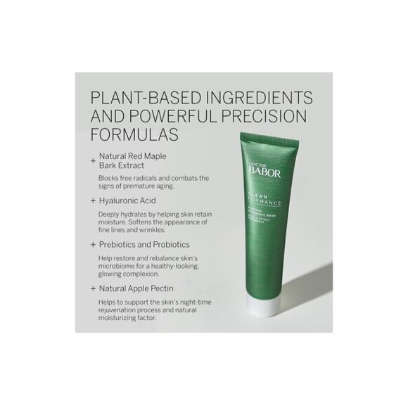 DOCTOR BABOR Renewal Overnight Mask Cleanformance Full Size 75ml NIB SEALED - Picture 5 of 10